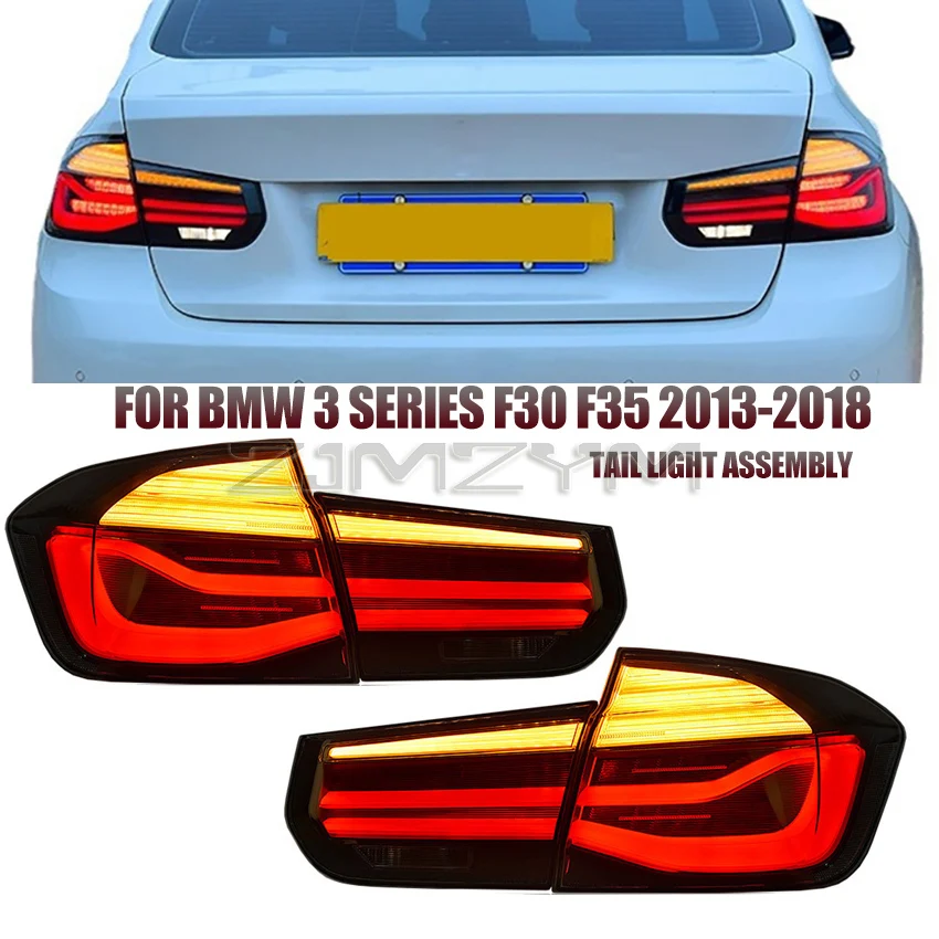 LED Car Tail Light Lamp Assembly For BMW 3 Series 318 320 328 M3 2013-2018 Turn Signal With Sequential Indicator accessories