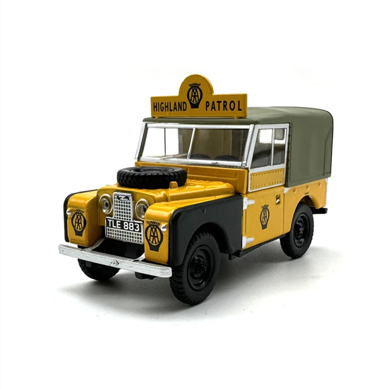 

1:43 Scale Diecast Alloy Land Rover 88 Highland Off-road Vehicle Toys Cars Model Classics Adult Souvenir Gifts Static Display