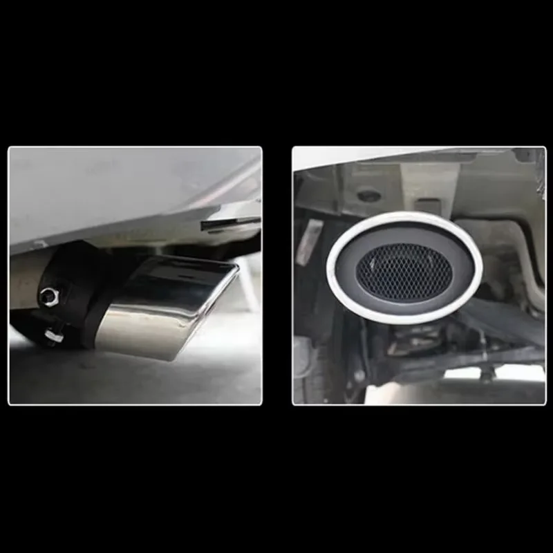 Knalpot Belakang Universal dari Baja Anti Karat untuk Ford Focus, Chevrolet Cruze Aveo, Kia Rio 5, Mazda6