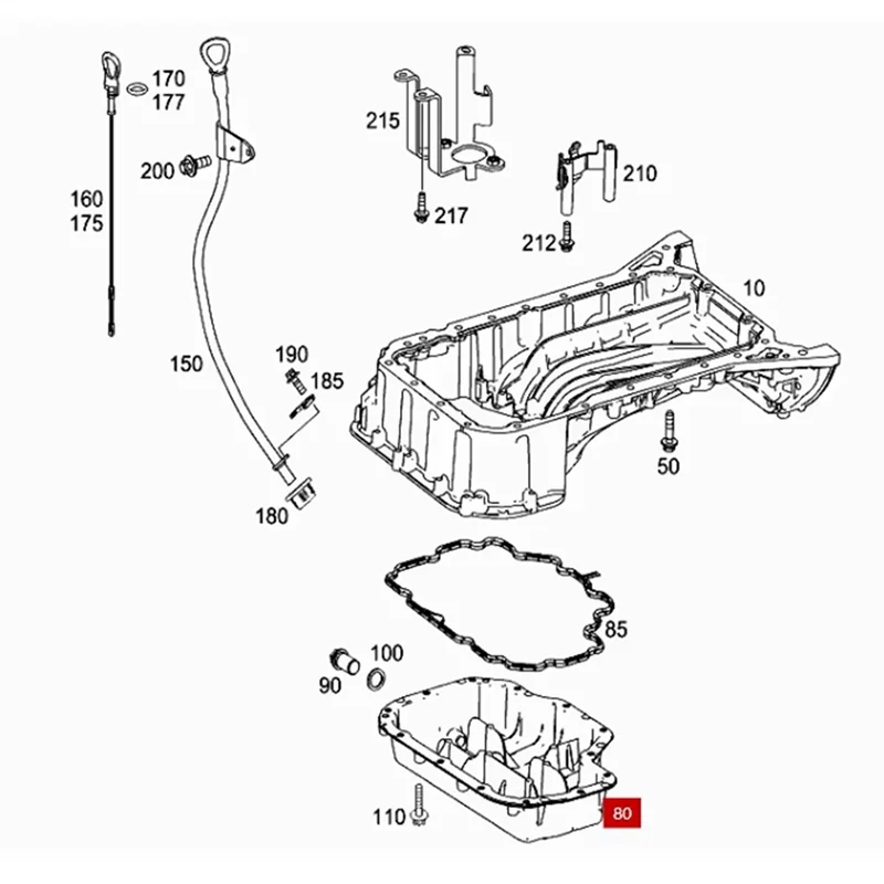 

New High Quality Transmission Oil Pan A1402700812 1402700812 For Mercedes-Benz Maybach Brabus Carlson