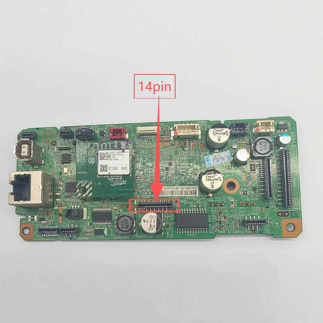14pin Motherboard CG19 MAIN fits for Epson EcoTank L6198 L6191 Main Board L6190