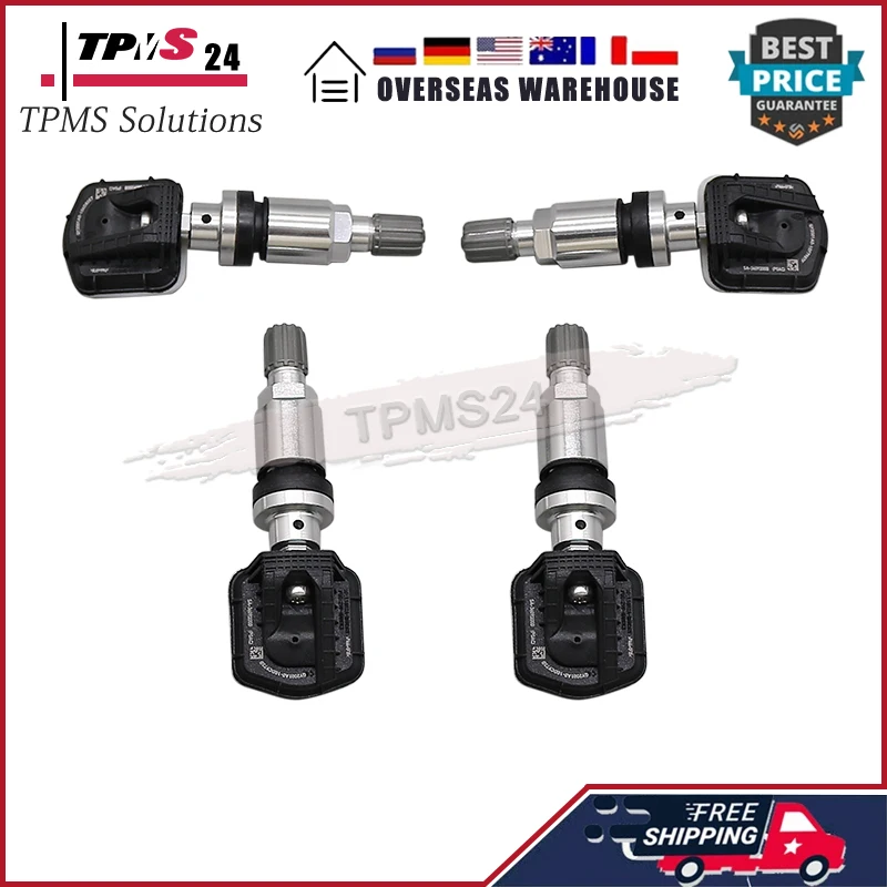 

4PCS TPMS Tire Pressure Monitor Sensor SA-3609200B 433MHz SA3609200B For BYD E2 E3 Song Plus Pro DM-i Tang DM-i EV Yuan Pro EV