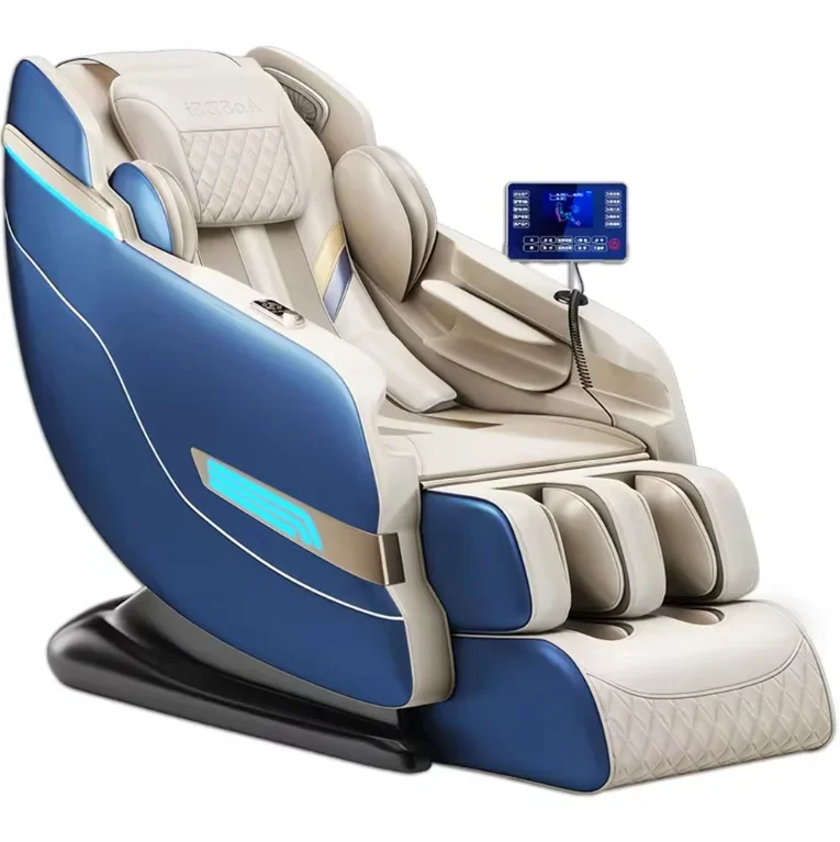 

2024 luxury sillon masajes SL track shiatsu Thai Stretch full body massage armchair 4d massage chair zero gravity