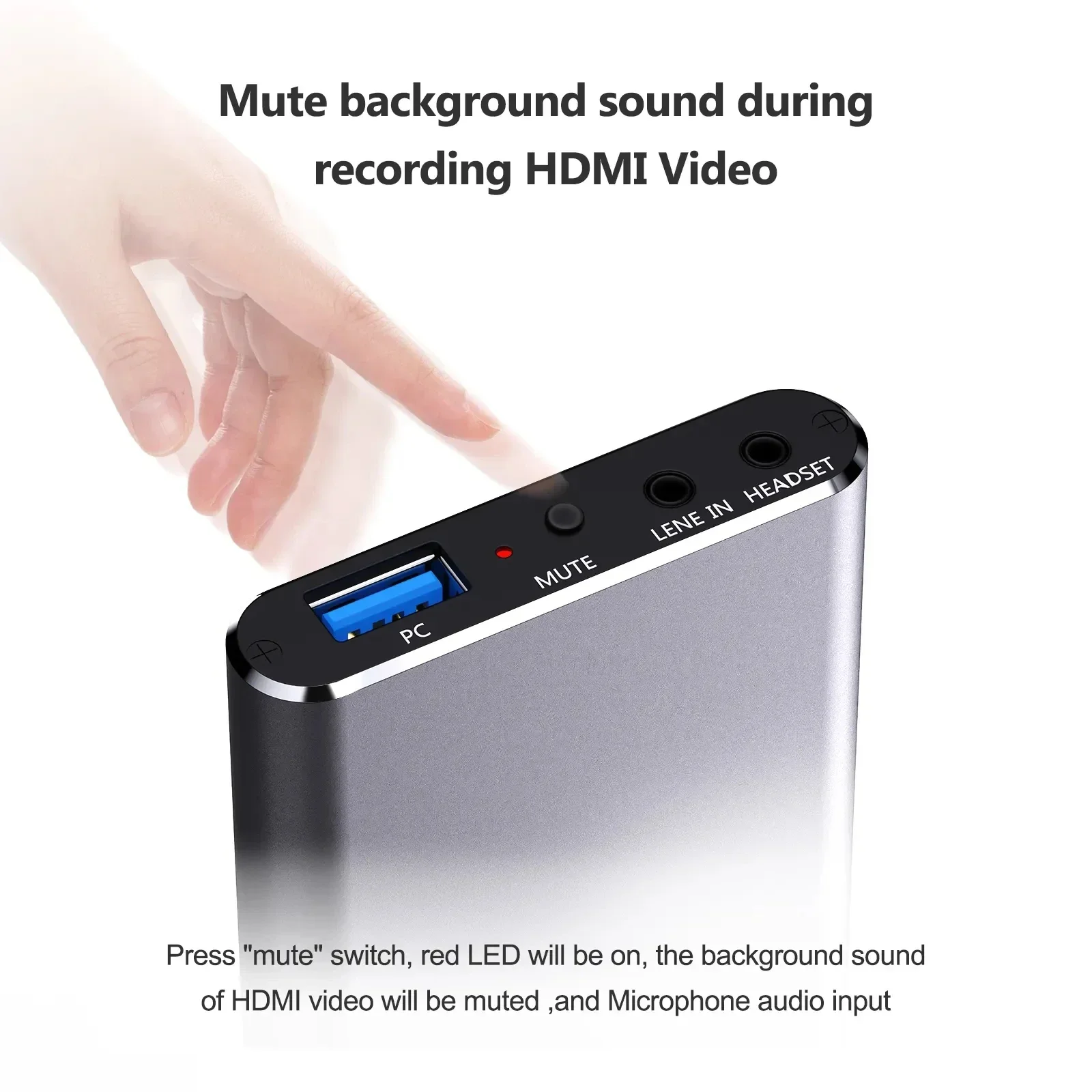 Ezcap371 U3 4K 60hz حلقة UVC USB3.0 HDMI بطاقة التقاط الصوت والفيديو YUY2 1080p 60fps تسجيل البث المباشر لكاميرا ألعاب PS4 PS5 PC #4