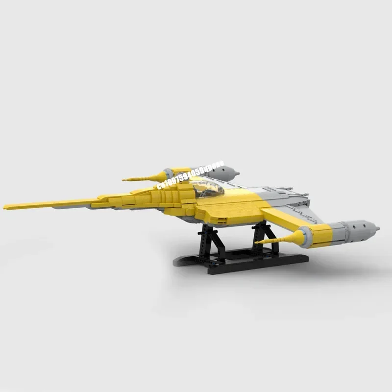 New 2672Pcs Famous Star Battle Movie Moc Big N1 Starfighter Model Diy Creative Ideas Kids Toys Birthday Gifts Custom Puzzle