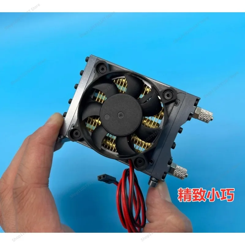 For RC Hydraulic Model Radiator, Hydraulic System Heat Dissipation, Suitable for Engineering Vehicles, Excavators, Loaders