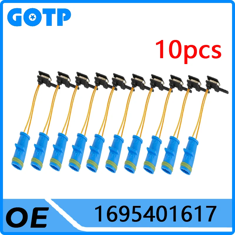

GOTP Front Axle Brake Pad Wear Sensor #1695401617 For Mercedes Benz AMG A160 A180 A200 A-B-C-E-G-Class CLA Brake Induction Line