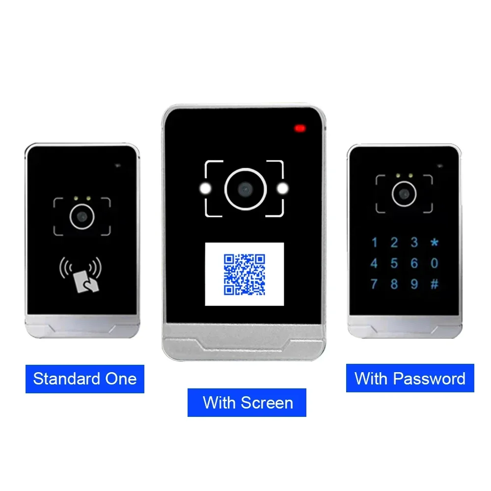 Lettore di schede di controllo accessi per scanner di codici QR ID RD009 4G TCP/HTTP IC con schermo QR Wiegand