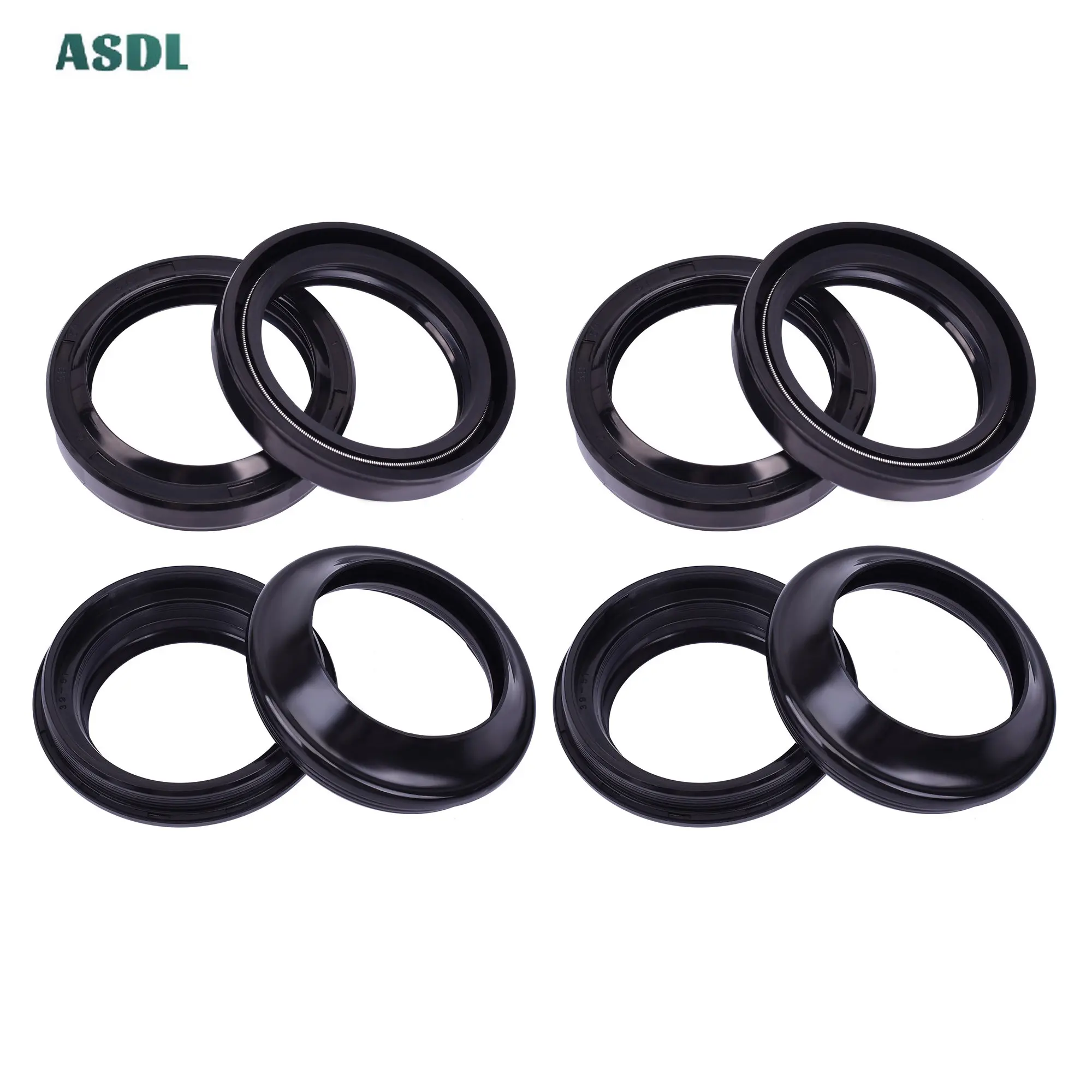 

39x51x8 Front Fork Suspension Damper Oil Seal 39 51 Dust Cover For Yamaha FZ750 1985-1992 FZ700T/TC For Suzuki DR125SE DR600S