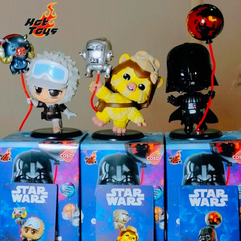 Новые фигурки Hot Toys: Эуоки, Баллон, Косби, Люк, Дарт Вейдер, Серия 2. Слепая коробка-сюрприз. Подарок, украшение для рабочего стола.