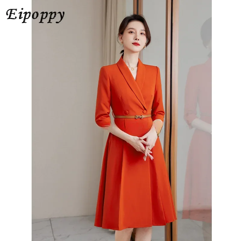 Suit dress with high-end fashion temperament