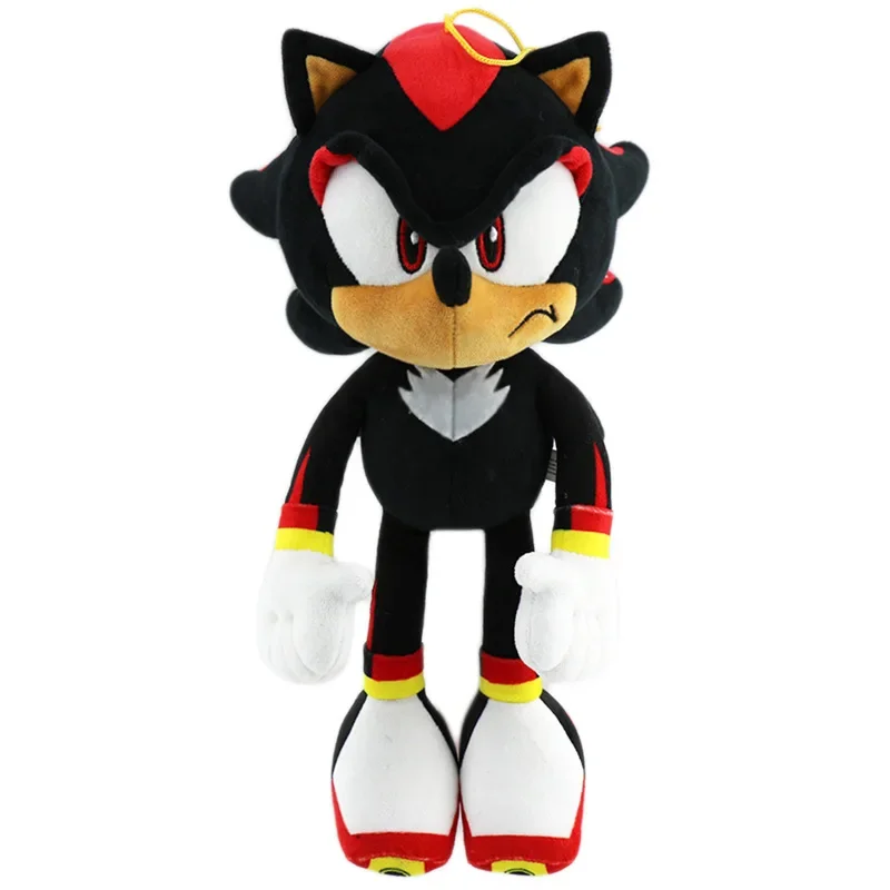 Hot 30CM High Quality Sonic Plush Toy Hedgehog Knuckles Tails Cute Cartoon Soft Stuffed Doll Birthday Gift for Children - view 6
