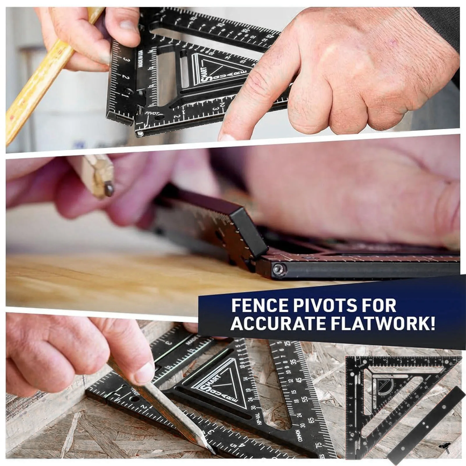 Carpenter  Layout Tool Black Color Aluminium Alloy Triangle Ruler Rafter  for Woodworking Carpenter