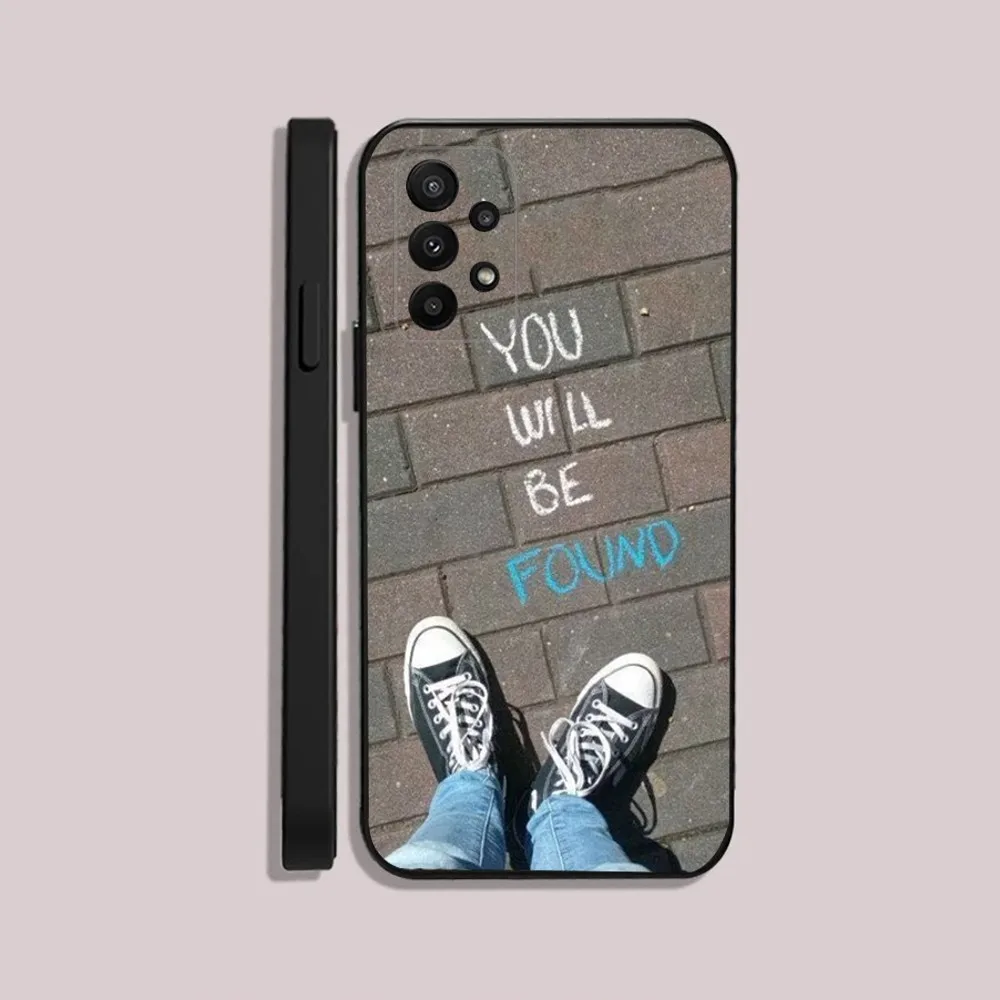 Dear Evan Hansen  Phone Case For Samsung S24,23,22,30,21,10,9,Ultra,Plus,Lite,FE,5G Black Soft Case