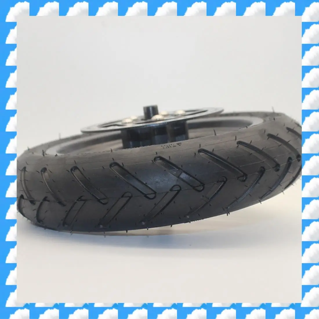 

ONGE 8.5 Inch Rear Wheel For Xiaomi Pro+Tire+110MM Disc Brake Electric Scooter Rear Tire Anti-Puncture Tire