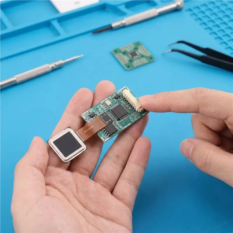 ABGH-UART Fingerprint Recognition Module FPC1020AM W 3000 Storage For Intelligent Lock Access Control Embedded Development