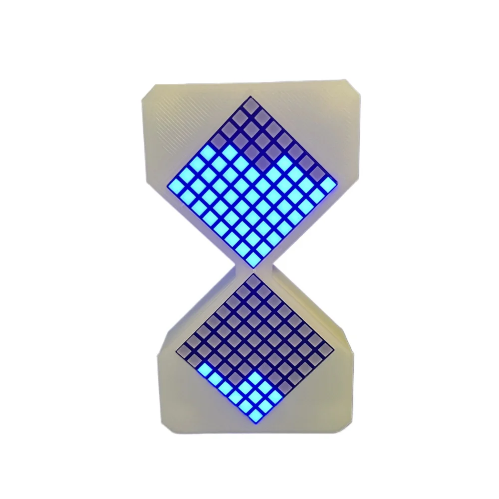 

Cyber Hourglass Electronic Hourglass Cyber Style Sense of Technology Glow Led DIY Digital Hourglass Birthday Gift Toys Game Kids