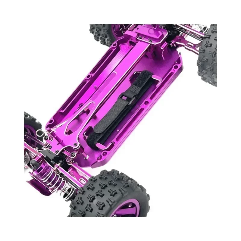 Wltoys 124016 124017 124018 124019 124007 protecteur de châssis en métal Protection inférieure 1/12 pièces de mise à niveau de voiture RC