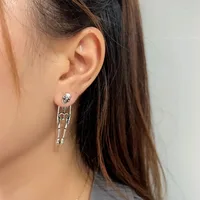 Spooky Skull & Knife Halloween Earrings for Women, Scary Dangle Earrings, Party Accessories - Image 5
