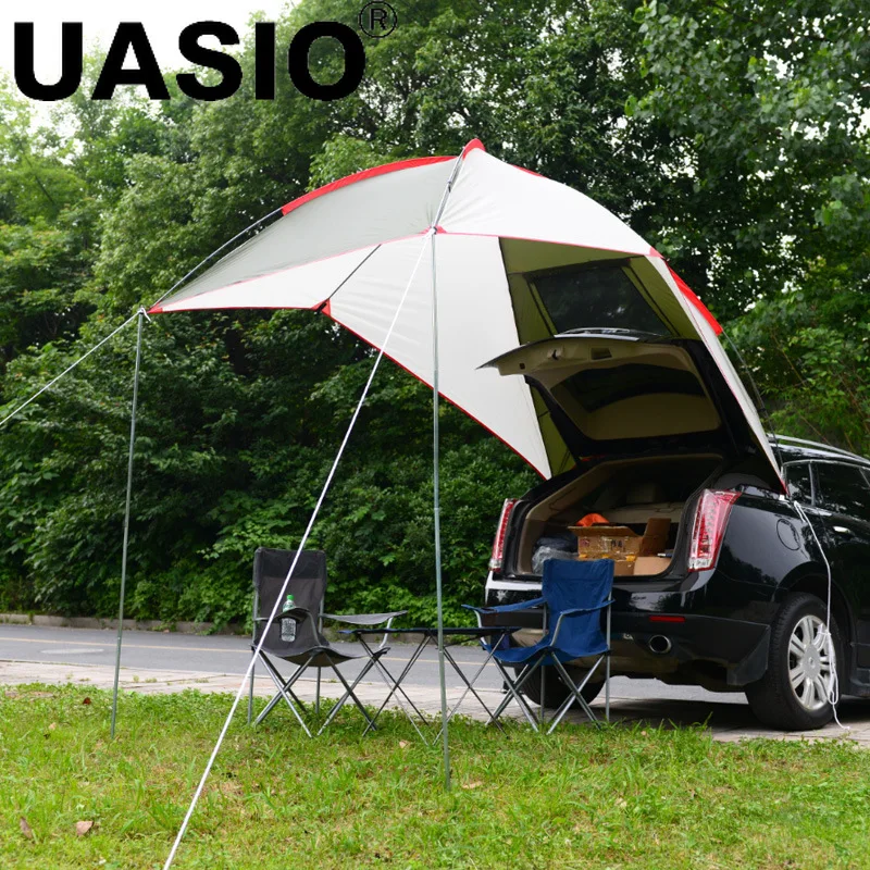 

5-6 Persons SUV MPV Car Tail Tent Ourdoor Waterproof Auto Awning Trailer Beach Sunshade for Self-driving Travel Camping