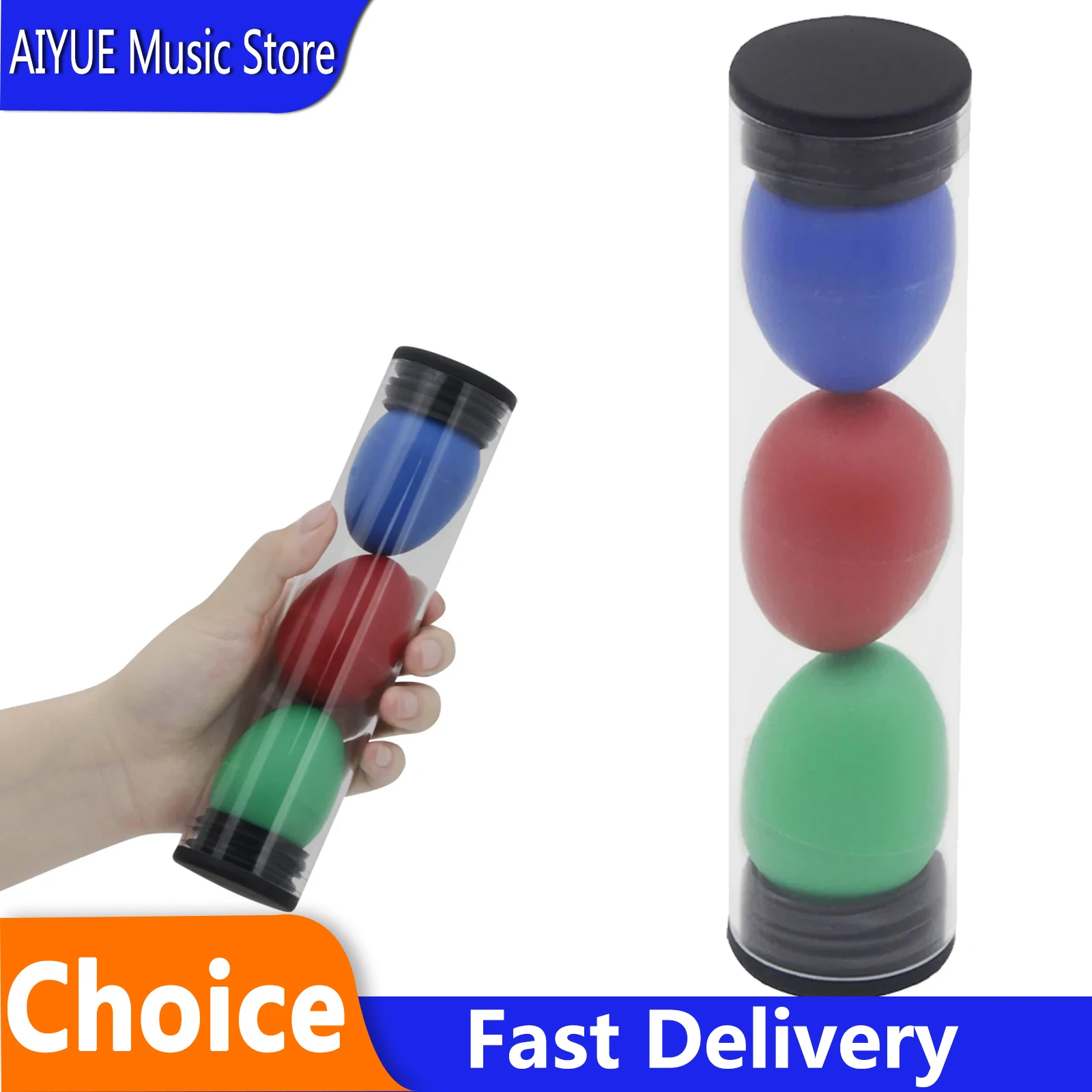 IRIN Huevos de Arena, Maracas con Contenedor, Instrumento Musical de Percusión Orff, Instrumentos Orff para Niños