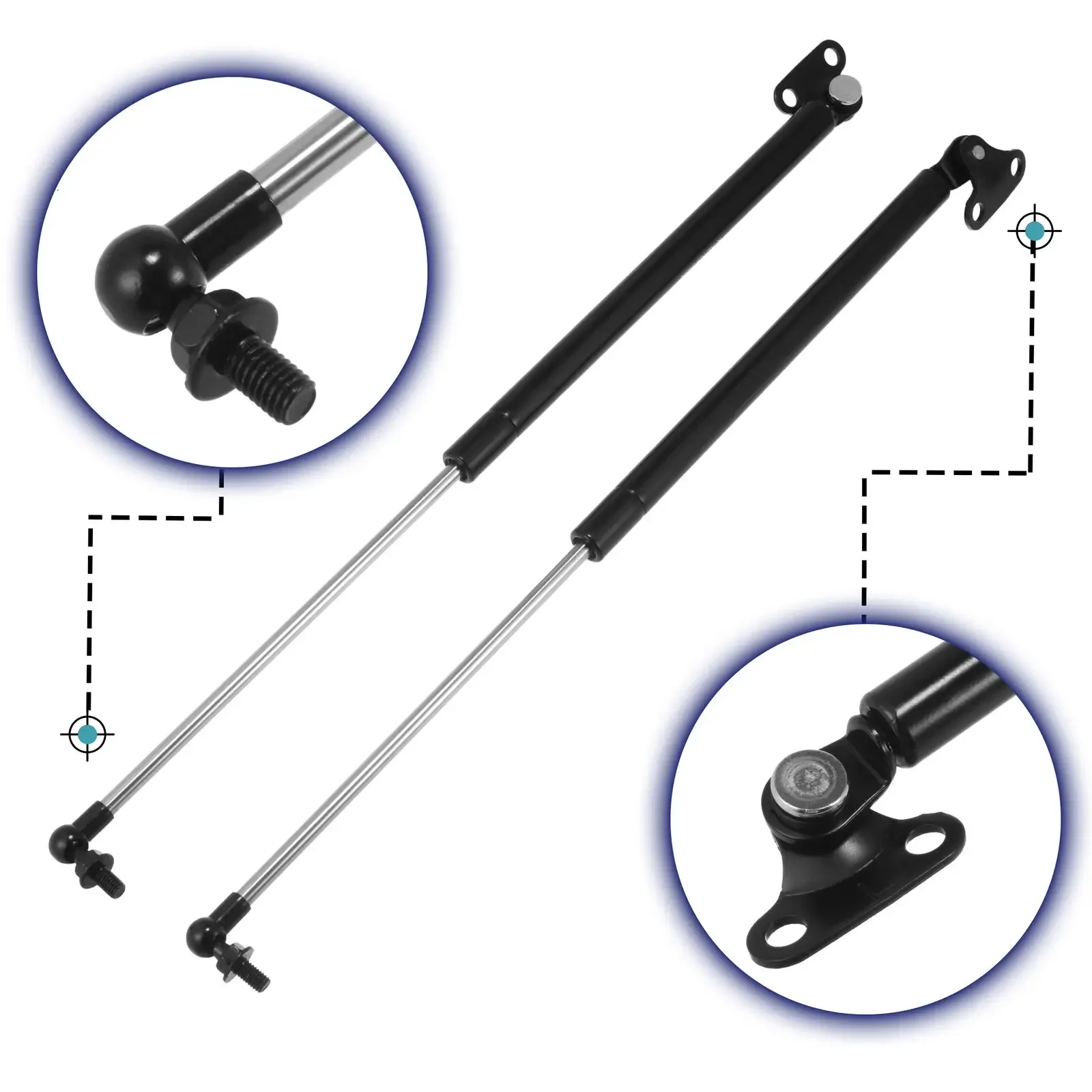 Rear Tailgate Liftgate Hatch Lift Supports Shock Gas Strut For Lexus LX470 1998-2007 Toyota Land Cruiser Landcruiser 100 Series