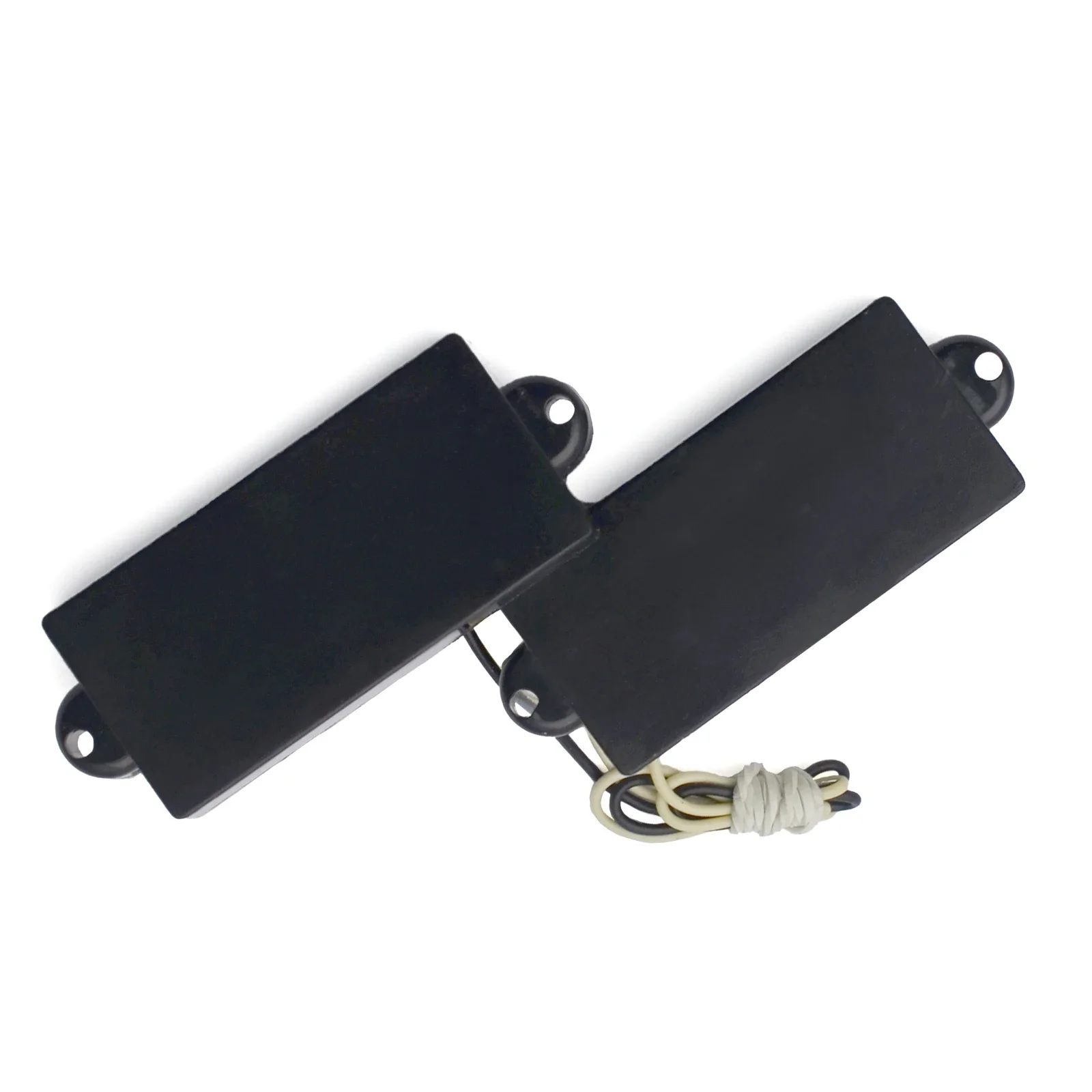 Closed 4 string Precision P Bass Guitar Pickup For Electric Bass Guitar Parts Black