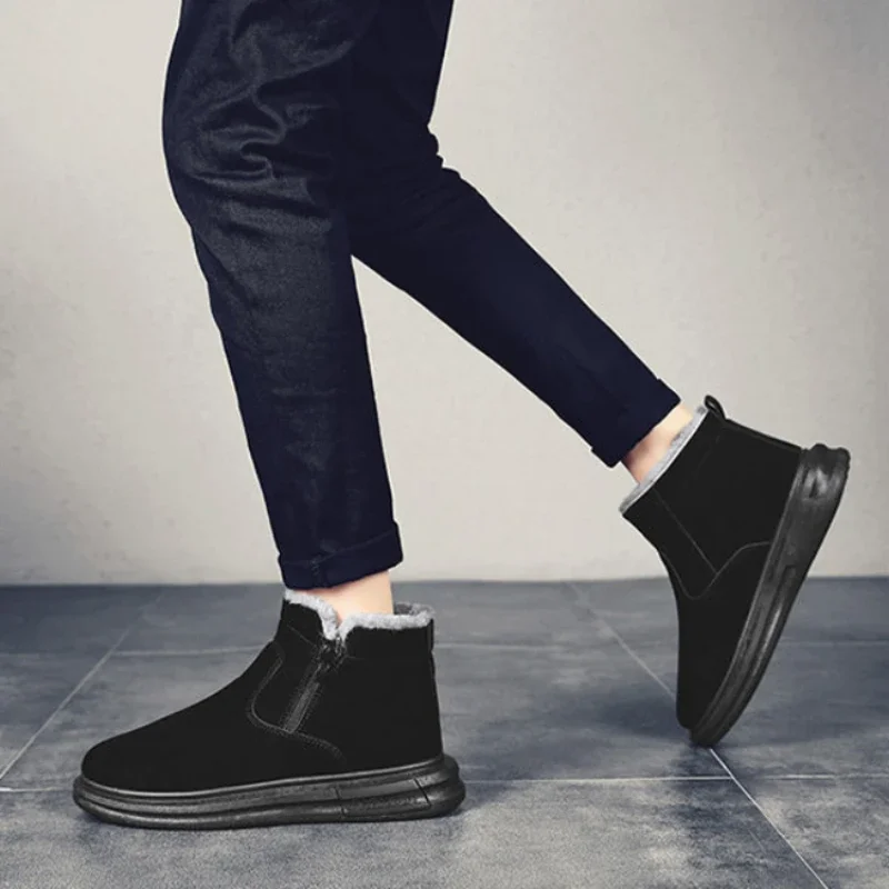 

Snow Boots for Men Rubber With Zip Y2k Classic Size 44 Fashion Trendy 2025 Man Shoes In Promotion 45 Designer Sale Comfortable