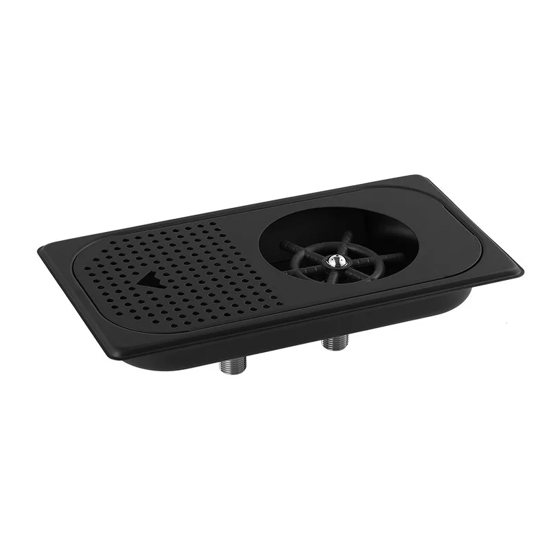 Cafe bar cup washer with filter embedded high pressure flushing water filter tank