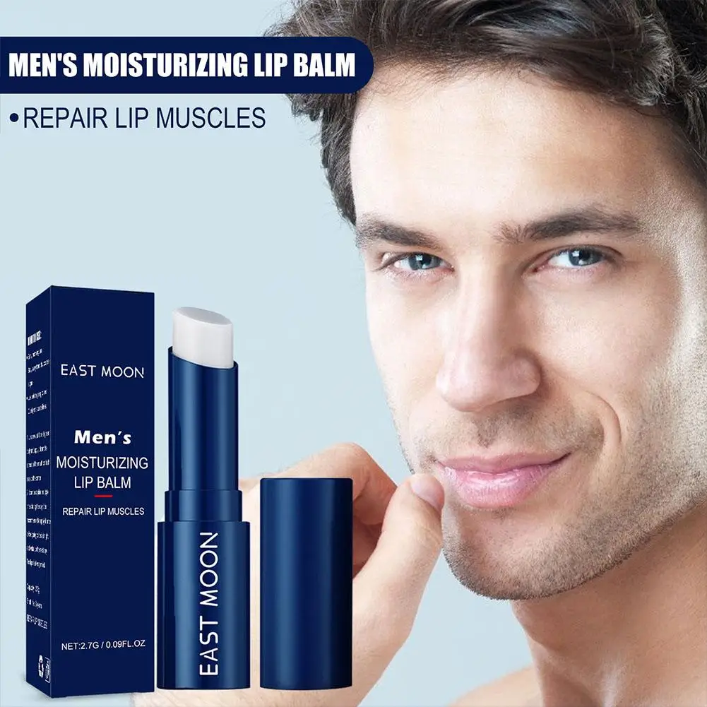 Men Moisturizing Lip Balm Reshape Chapped Lips Anti-chapped Moisturizing Lip Balm Gift For Father Lip Care