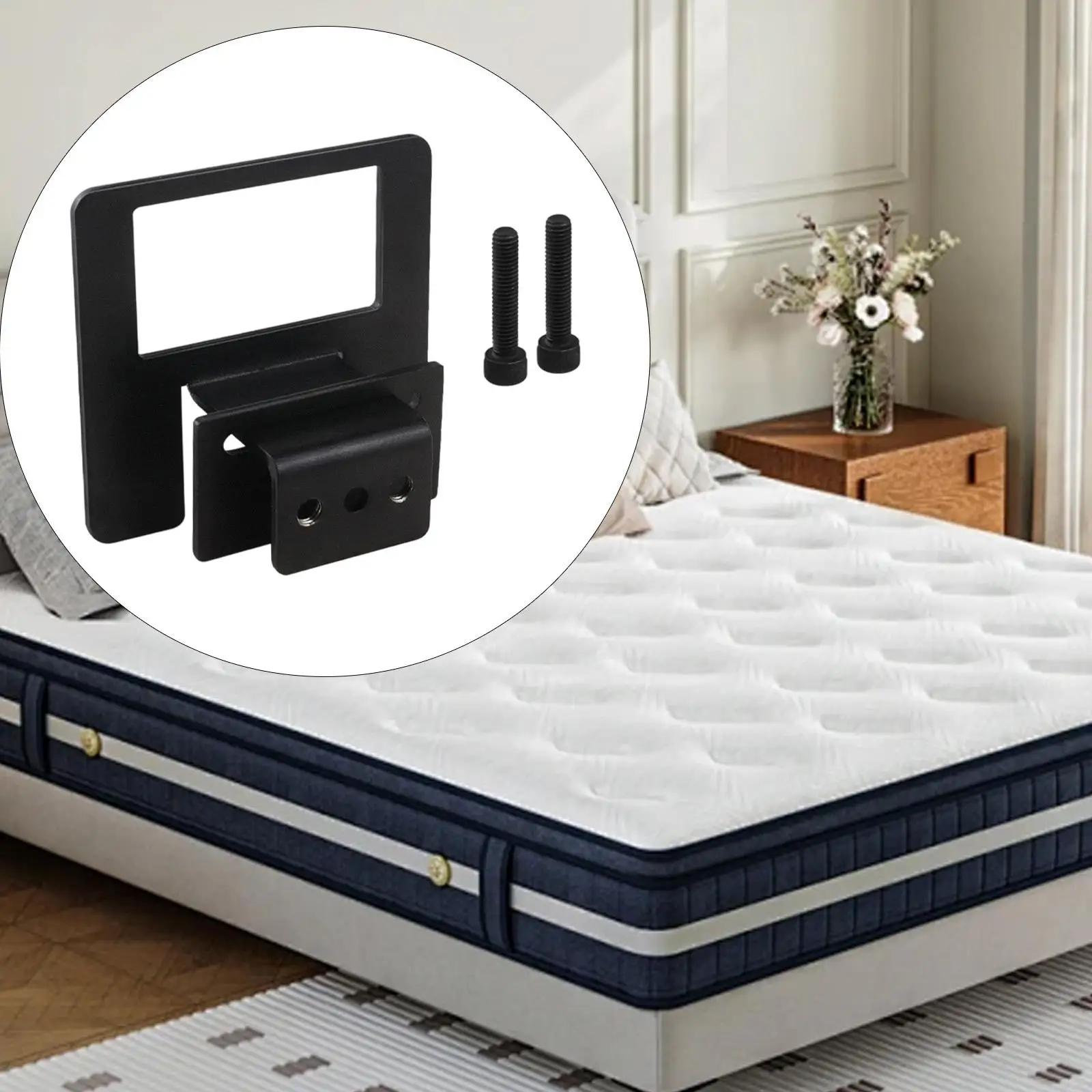 Anti Slip Mattress Gripper Metal Gasket Bed Holder Baffle Fixing Stopper for King Size Mattress Folding Bed