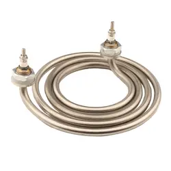 Stainless Steel 304 Ancake 2-pin Water Heating Element 220V 3000W 4 Rings Electric Heater Coils Accessories for Barrel