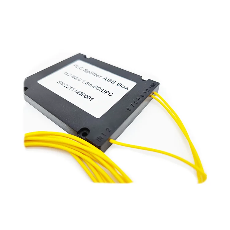 PLC Splitter With FC/UPC Connector Low Return Loss Fiber Optical Splitter Box Type PLC Splitter - view 4