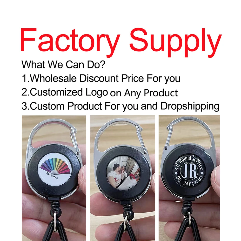 10PCS Lighter Holder Sleeve Clip With Retractable Keychain Carabiner Windproof Lighter Protective Cover Smoking Accessories