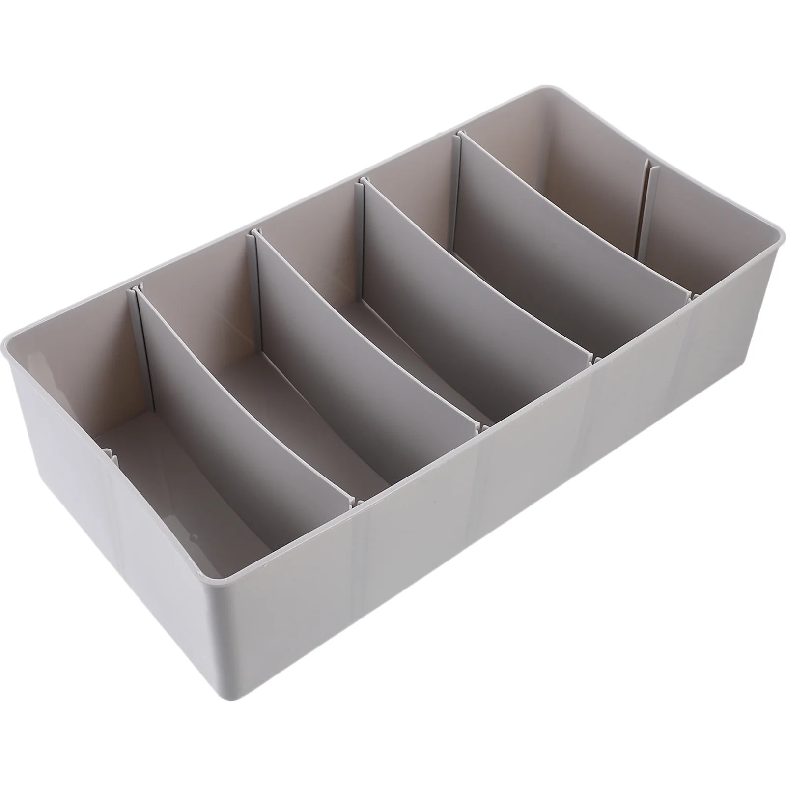 Coin Storage Box Multi-compartment Change Ticket Case Portable Currency till Money Organizer Multi-grid Plastic Pp Stand