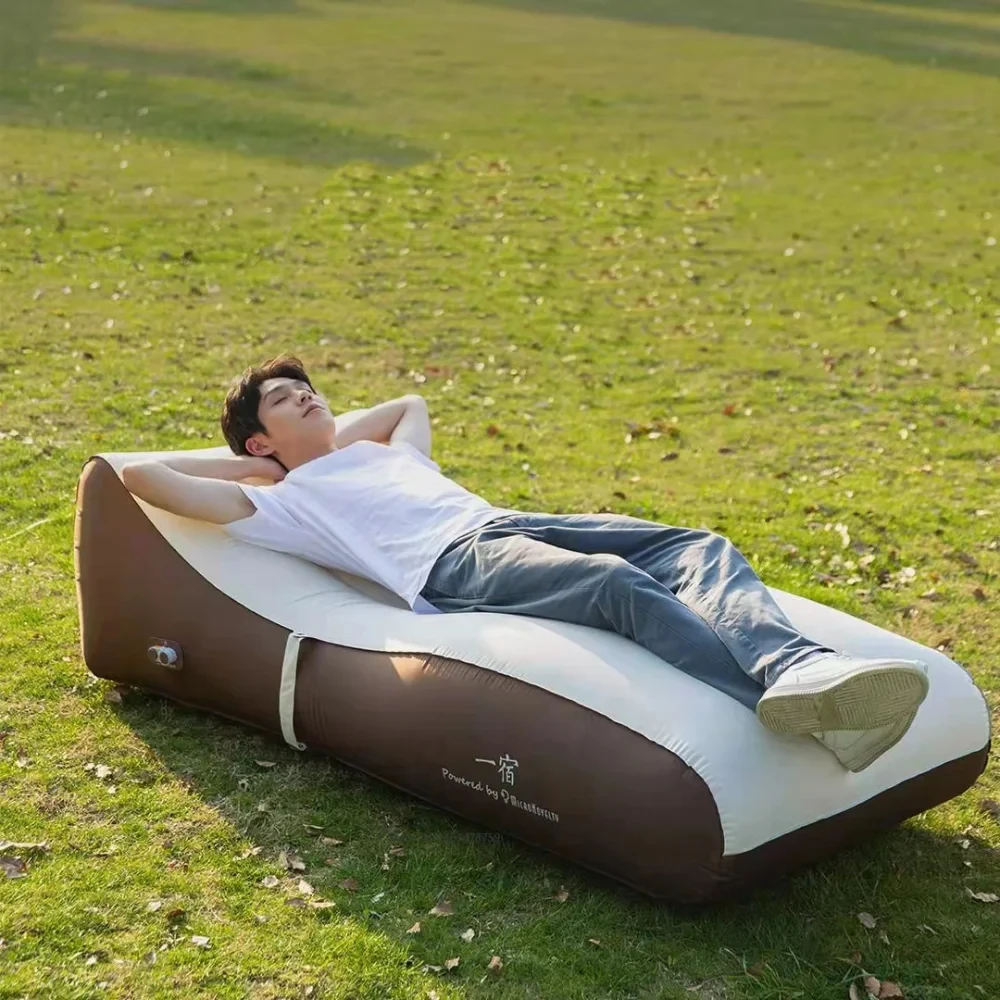 Youpin yixiu automatic inflatable bed single person lunch break air cushion bed outdoor camping portable folding mattress PS1