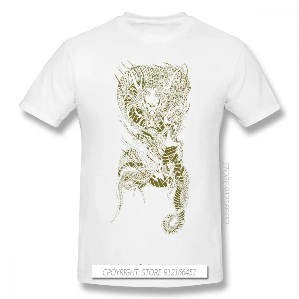 Ropa de hombre de alta calidad, camisetas 100% de algodón con cuello redondo, camisetas del dragón de Kansai Yakuza Kiwami Kiryu Majima, manga corta de juego