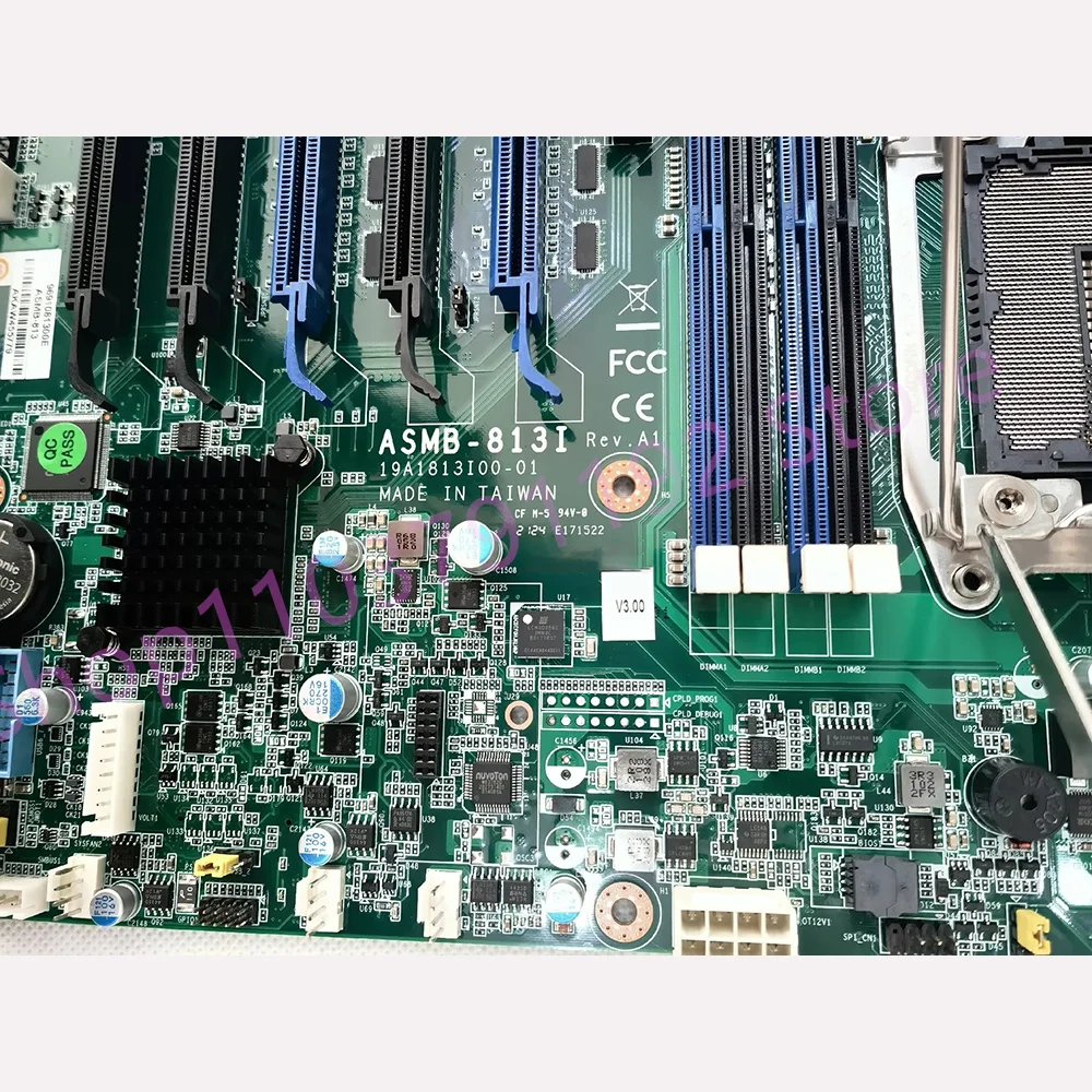 For Advantech Industrial Control Server Motherboard ASMB-813I
