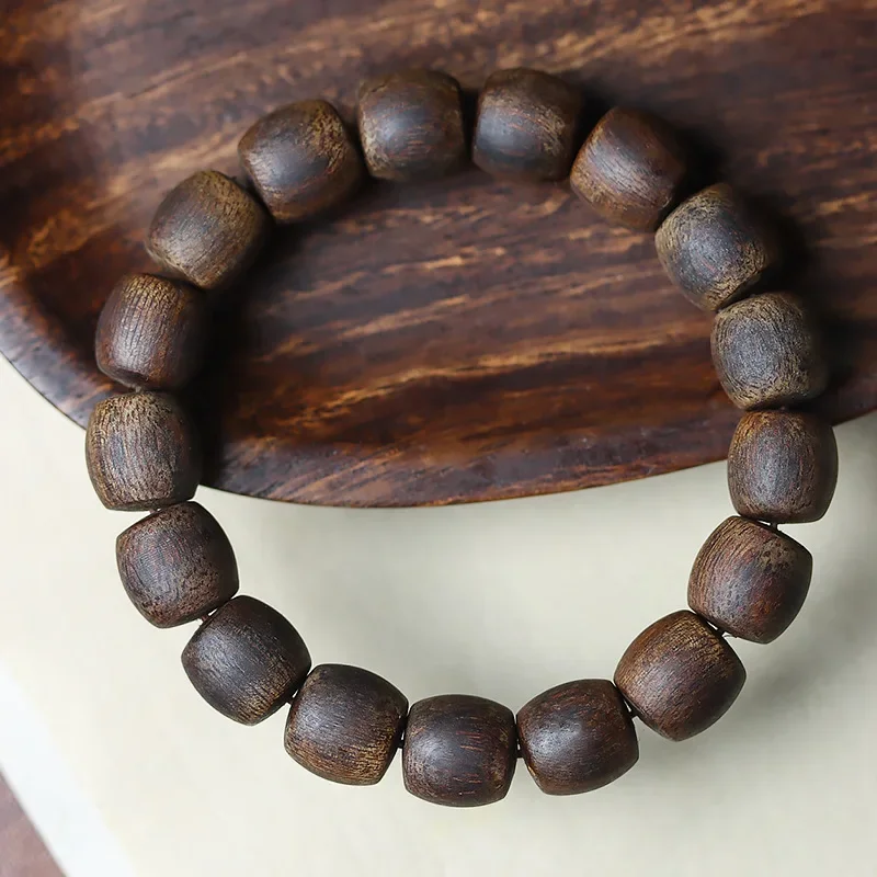 Full Submerged Old Materials Vietnam Nha Trang White Kyara Bracelet Chess Nan Buddha Beads Shaped Bead