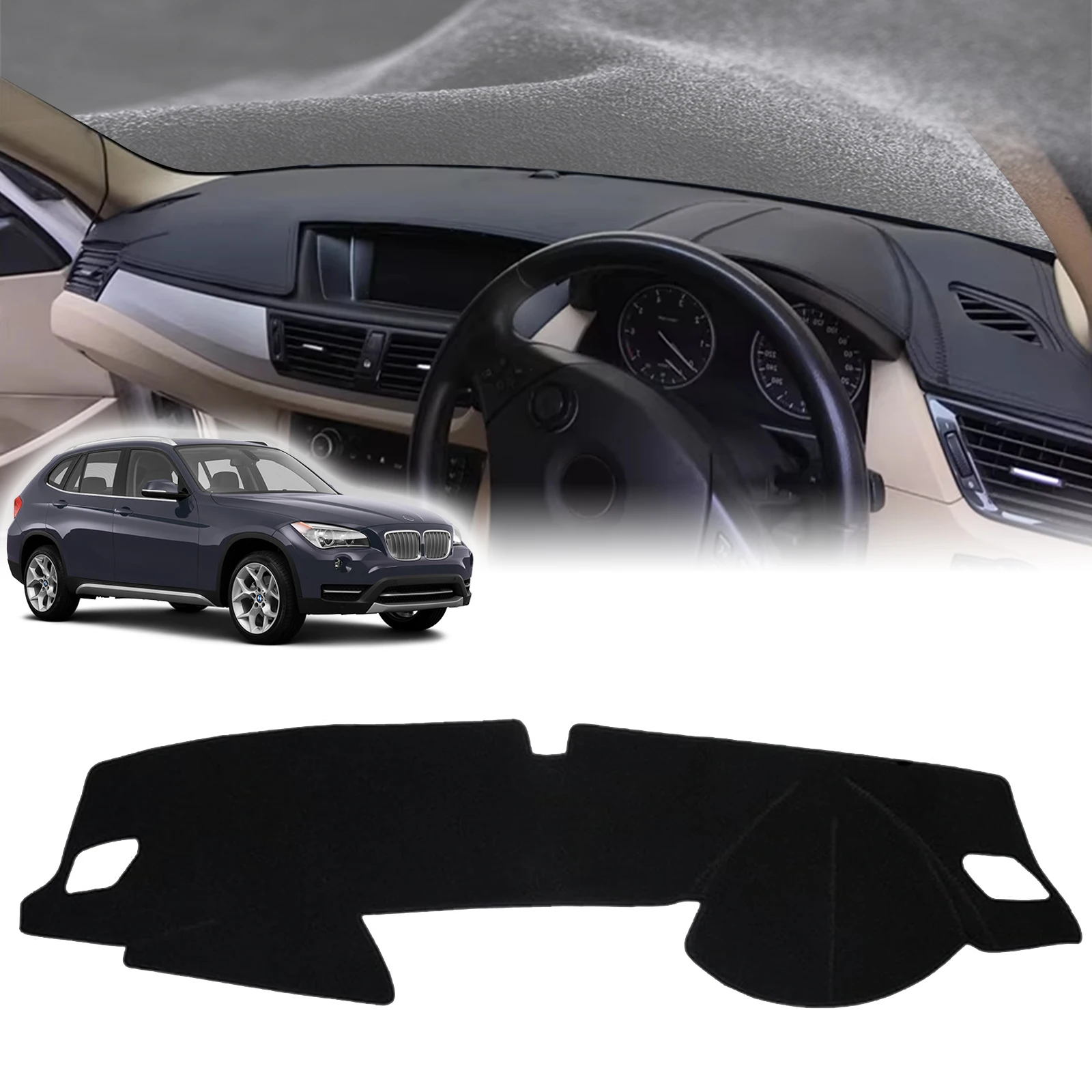 

fit for BMW X1 E84 2009-2013 2014 2015 Car Dashmat DashMat Sunshade Dashboard Cover Pad Protective Carpet Leather Accessories