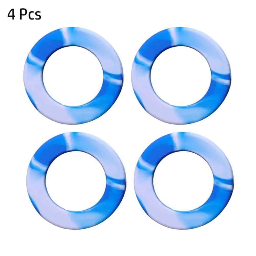 4 Pcs Silicone Luggage Wheels Protector Reduce Noise Suitcase Parts Luggage Casters Replacement Sleeve Thickened