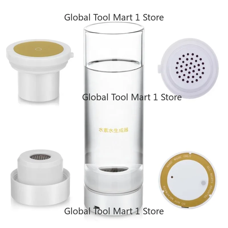 500ml Portable Molecular Resonance Water Cup Low Frequency Spin Drinking Bottle for Home Daily Use