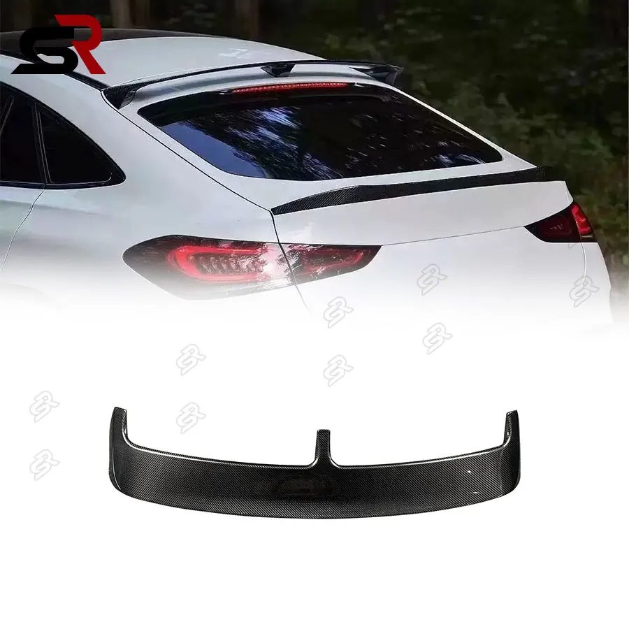 For Mercedes-Benz W167 GLE LD Style higher quality Carbon Fiber Coupe Upgraded Rear Spoiler Trunk Spoiler Rear Wing Body kit