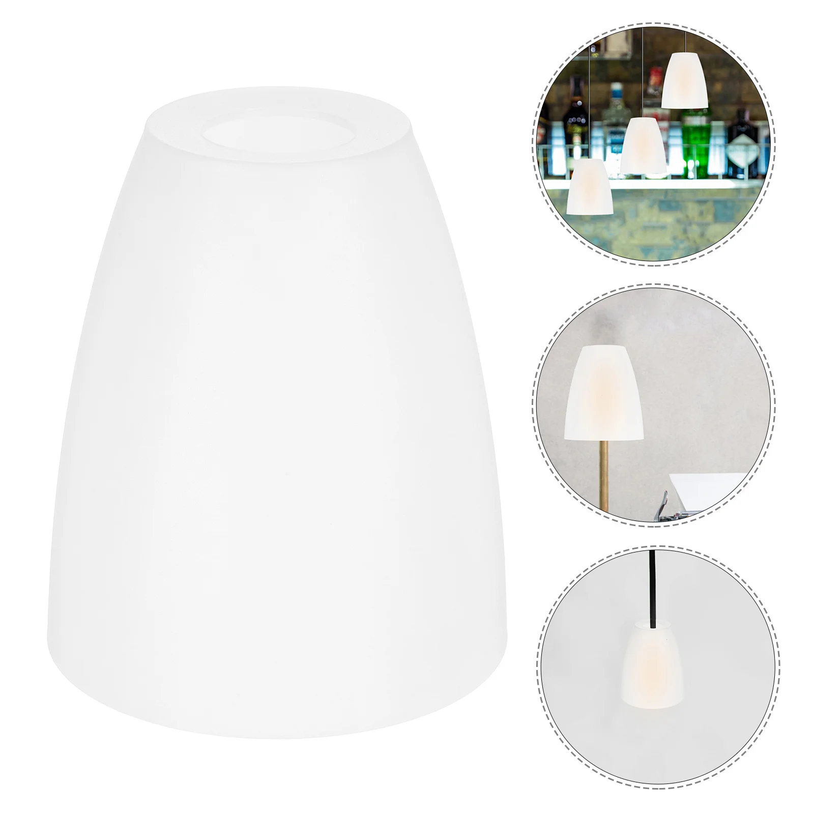 

Легкий абажур из пластика, простой классический дизайн, замена для поврежденных абажуров, декоративный абажур для настольной лампы