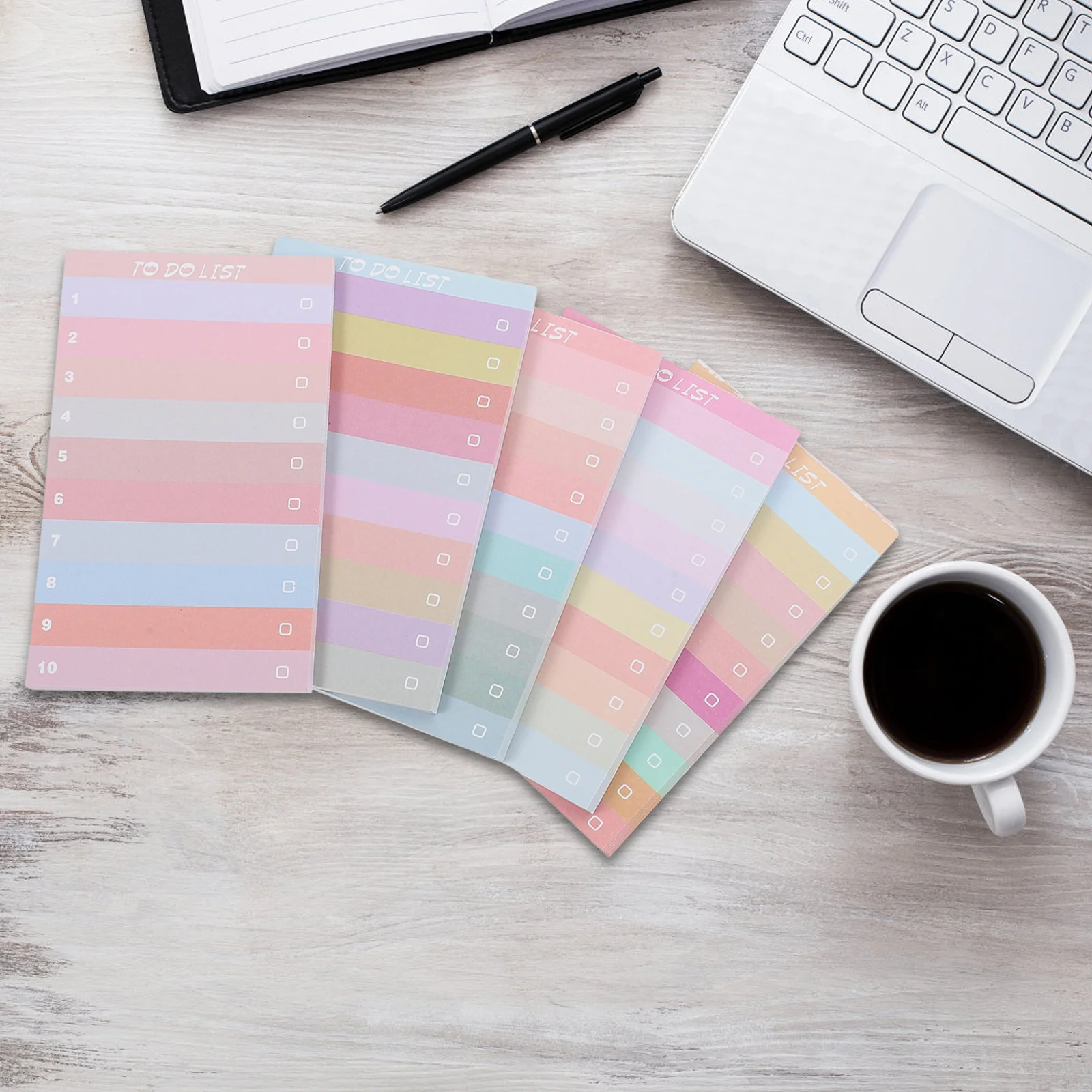 

6Pcs Portable Memo Stickers Colorful Notepads for Students Teachers Office Home Daily Use Note Pads Notepad Note Sticker