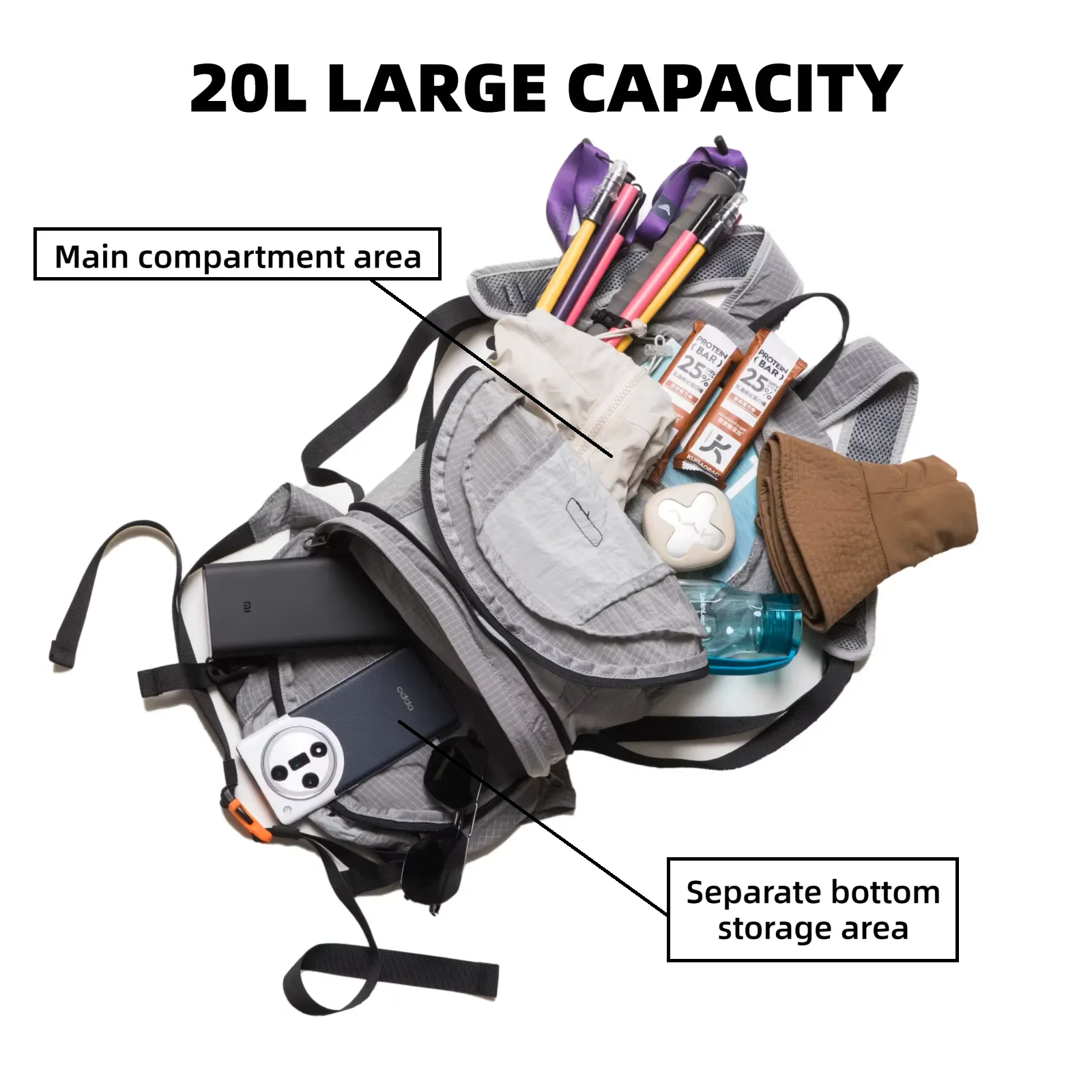 BISINNA 20L Ultra Hafif Yürüyü - Cycling Commuter Backpack incelemesi ve fiyatı