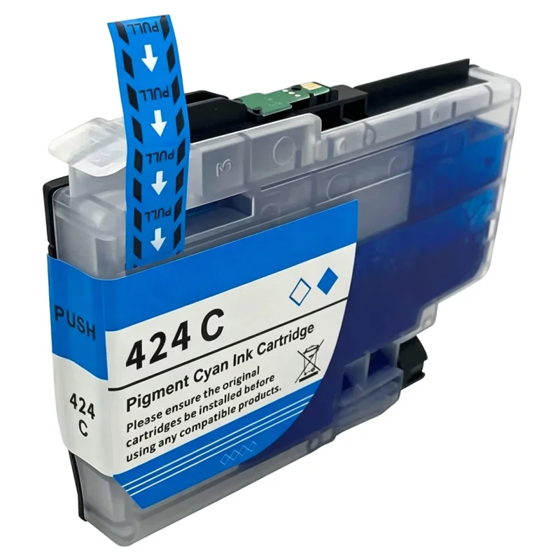 EU .1set LC424 INK CARTRIDGE LC-424 Compatible Ink Cartridge For Brother DCP-J1200DW DCP-J1200W DCP-J1200WE printer Color INK