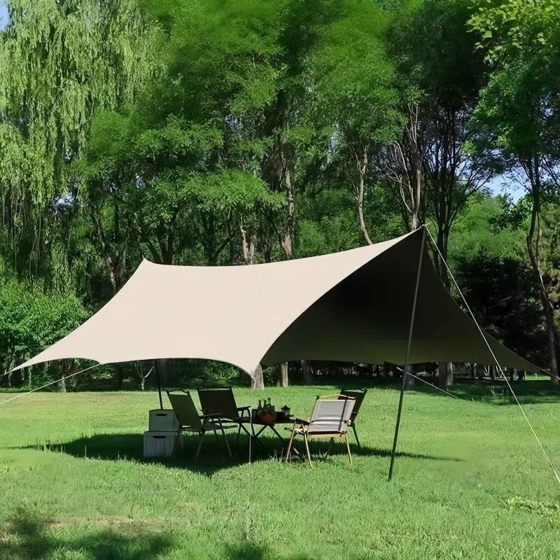 Waterproof Four Seasons Summer Canopy Tent Outdoor Picnic Camping Equipment Full Set Butterfly Sunscreen Shade Fast Delivery