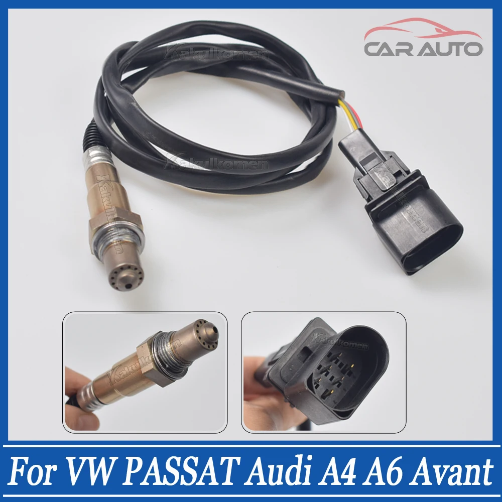 Wideband LSU 4.2 Sensor O2 Oxygen Sensor 5-Wire 234-5117 0258007090 For VW PASSAT Audi A4 A6 Avant Skoda SUPERB 1.8 2.0