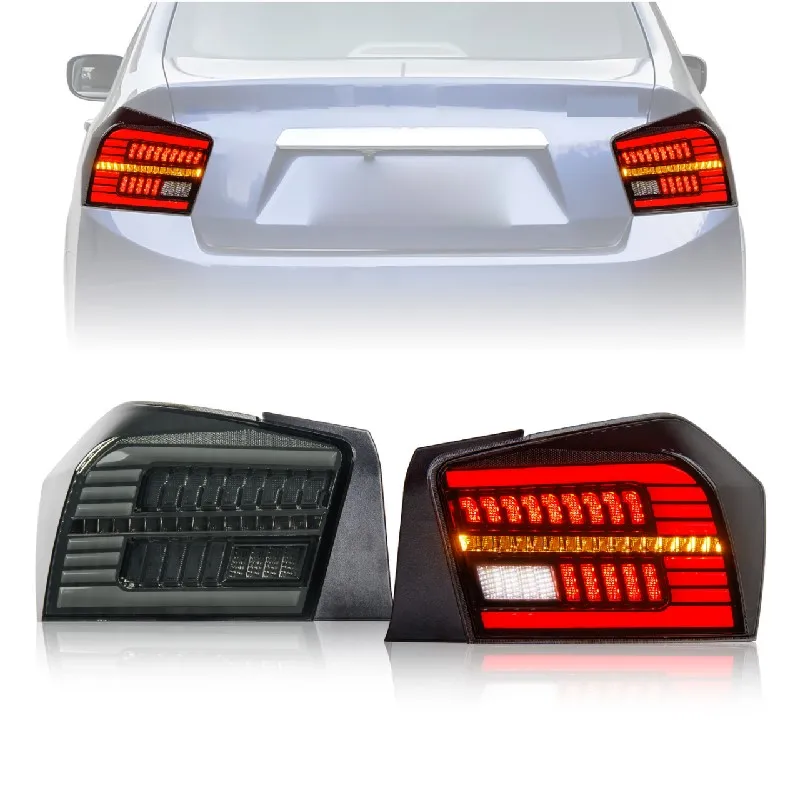 

Led Tail Lamp for City 2008-2013 LED Tail Light with Scan Start Running Turning signal for City Stop Lamp